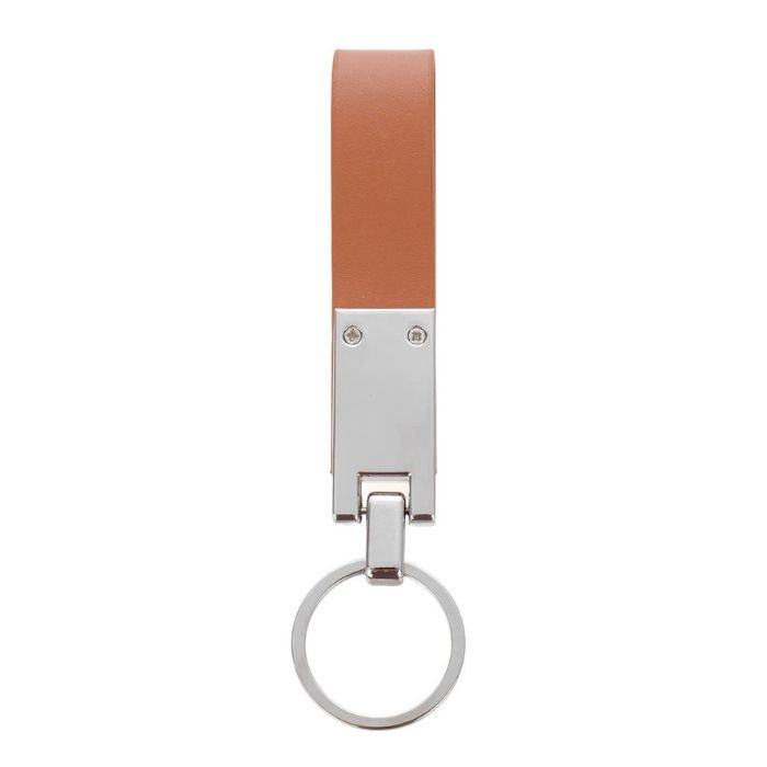Breloc Personalizat din Piele și Metal – Elegant - Atelier Magic