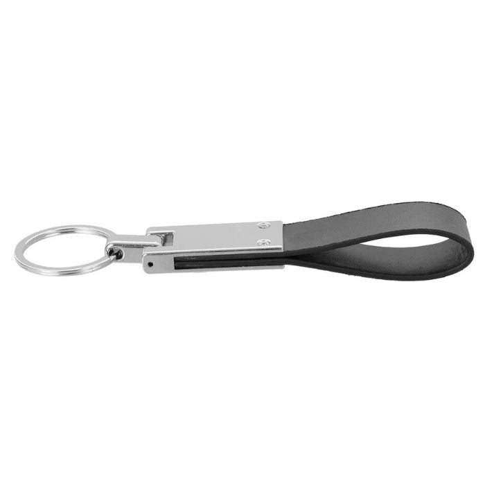 Breloc Personalizat din Piele și Metal – Elegant - Atelier Magic