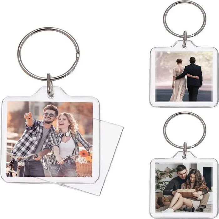 Breloc Plastic cu Inserție Foto - Atelier Magic