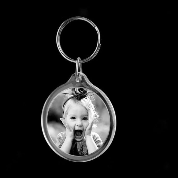 Breloc Plastic cu Inserție Foto - Atelier Magic