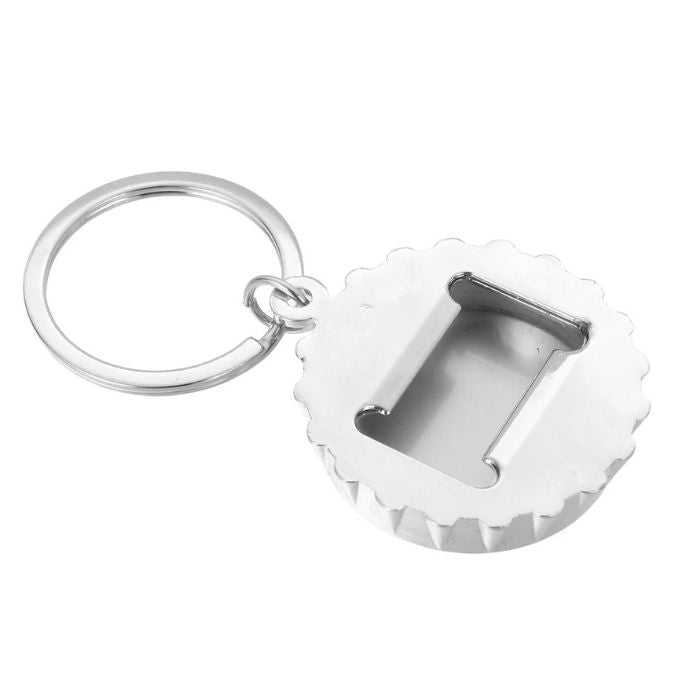 Breloc tip Capac de Bere cu Desfăcător Personalizabil - Atelier Magic