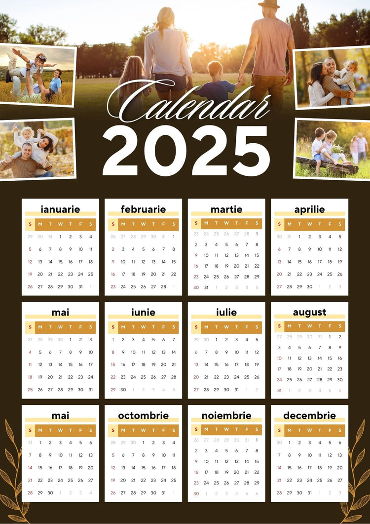 Calendar Personalizat A4 - Atelier Magic