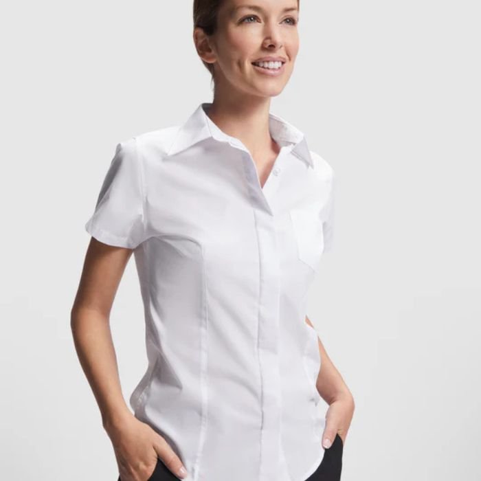 Cămașă Ospătar Damă Personalizată - mânecă scurtă - Atelier Magic