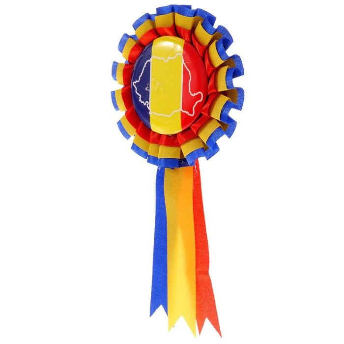 Cocardă tricolor România - Atelier Magic