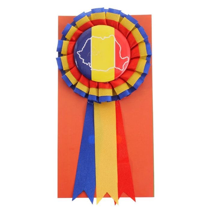 Cocardă tricolor România - Atelier Magic