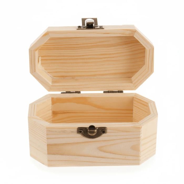 Cutie din lemn CHEST 12x6x6 personalizată - Atelier Magic