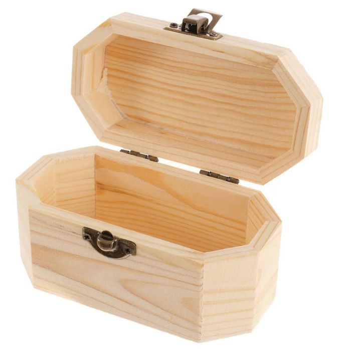Cutie din lemn CHEST 12x6x6 personalizată - Atelier Magic
