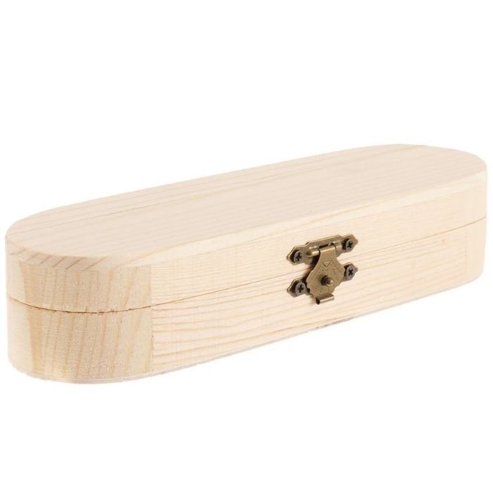 Cutie din lemn rotunjită PEN 18x6x4 personalizată - Atelier Magic