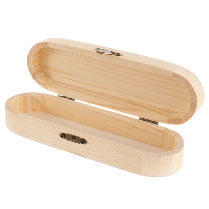 Cutie din lemn rotunjită PEN 18x6x4 personalizată - Atelier Magic