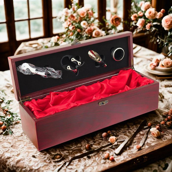 Cutie Vin Premium Cu Accesorii - Atelier Magic