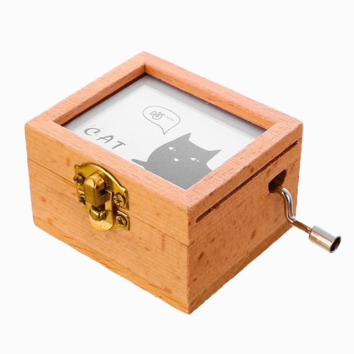 Cutiuță Muzicală din Lemn Personalizabilă - Atelier Magic