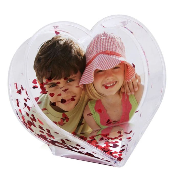 Glob Foto Inimă Personalizat - Atelier Magic