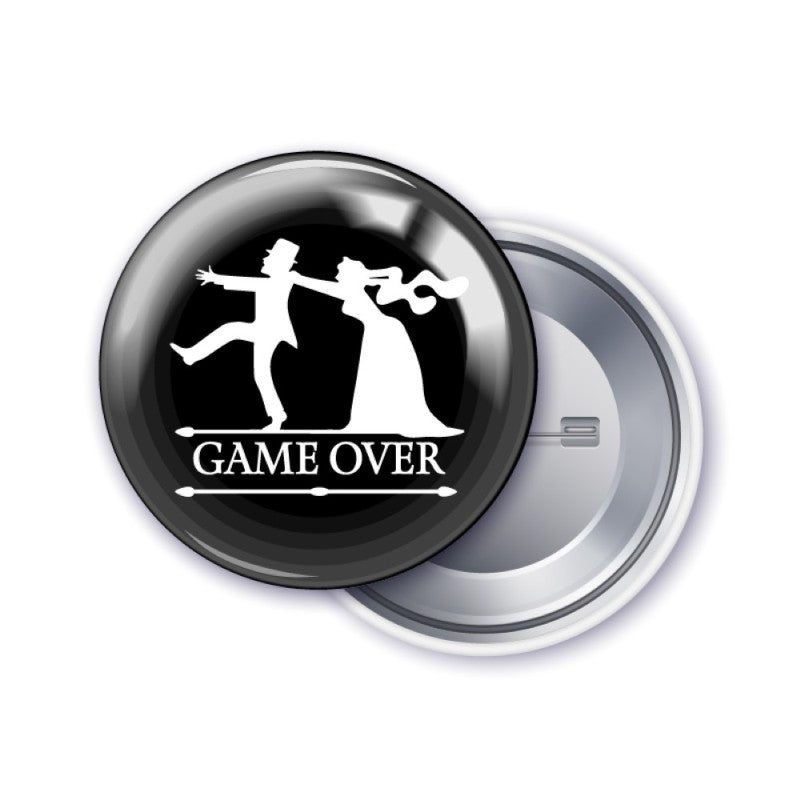 Insignă personalizată Game Over II - Atelier Magic