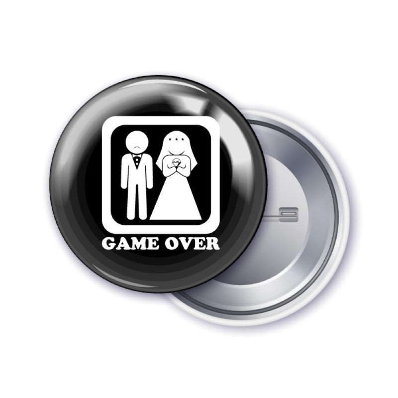 Insignă personalizată Game Over III - Atelier Magic