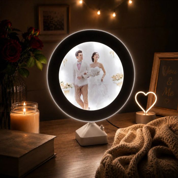 Oglindă Magică Rotundă Personalizată - Atelier Magic