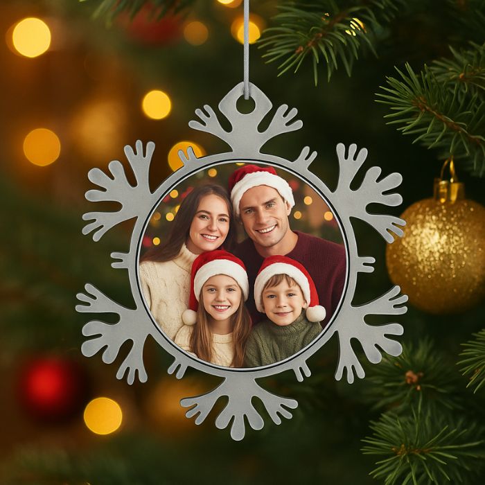 Ornament Metalic de Brad Personalizabil - Atelier Magic