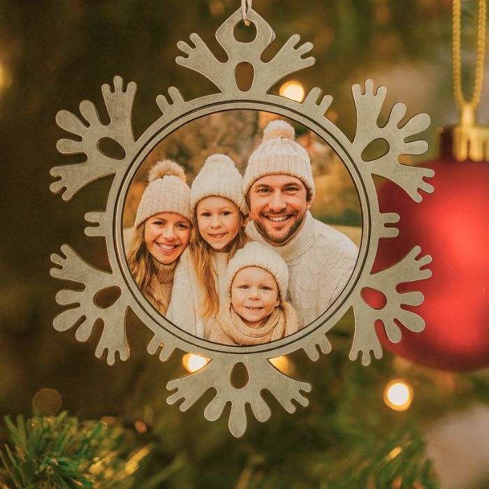 Ornament Metalic de Brad Personalizabil - Atelier Magic