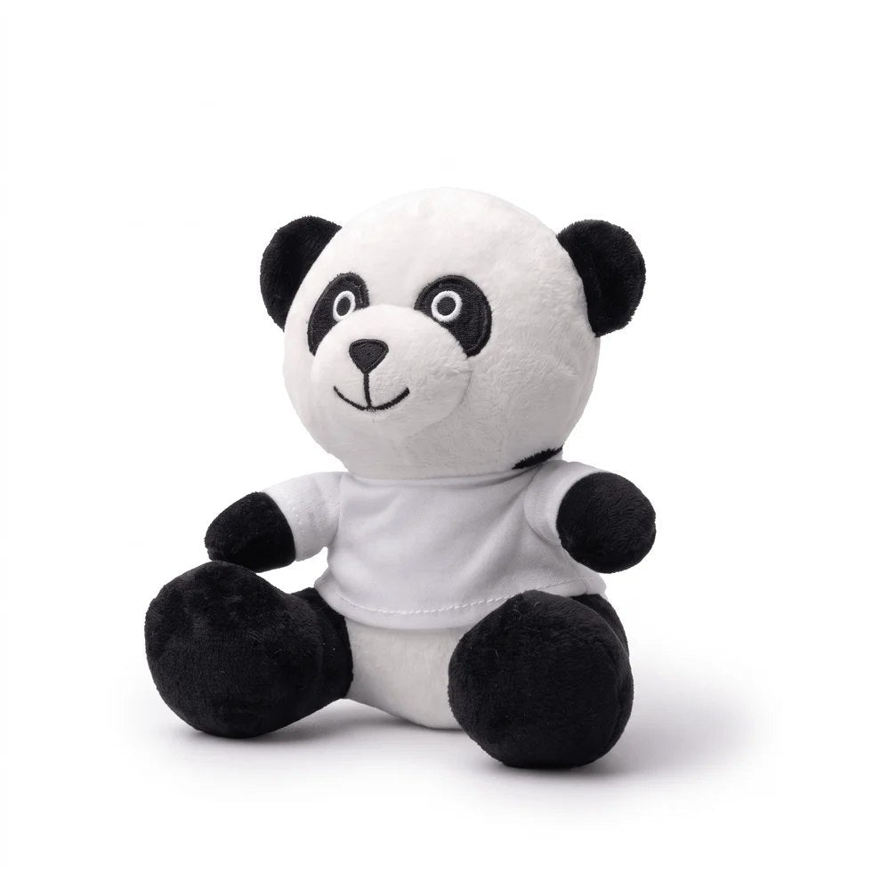 Panda de pluș personalizabil cu fotografie, nume sau mesaj – 16 cm - Atelier Magic