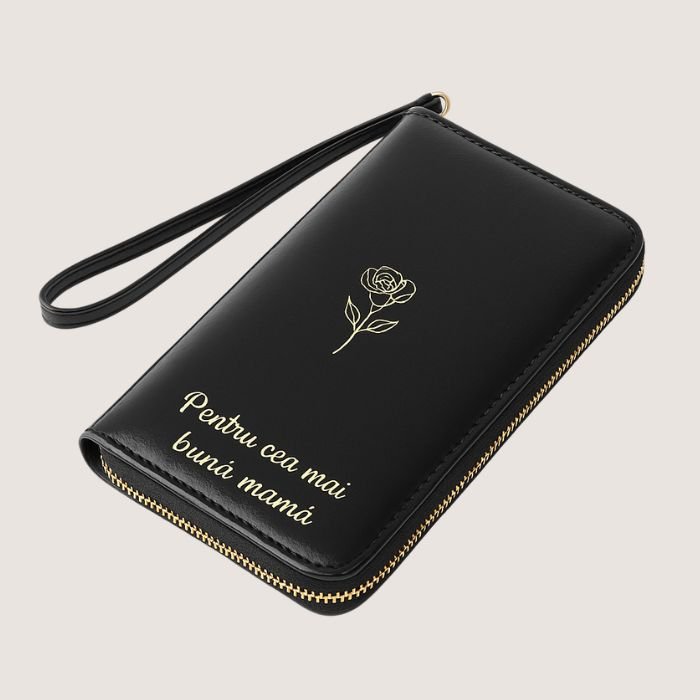 Portofel din Piele Personalizat pentru Femei - Atelier Magic