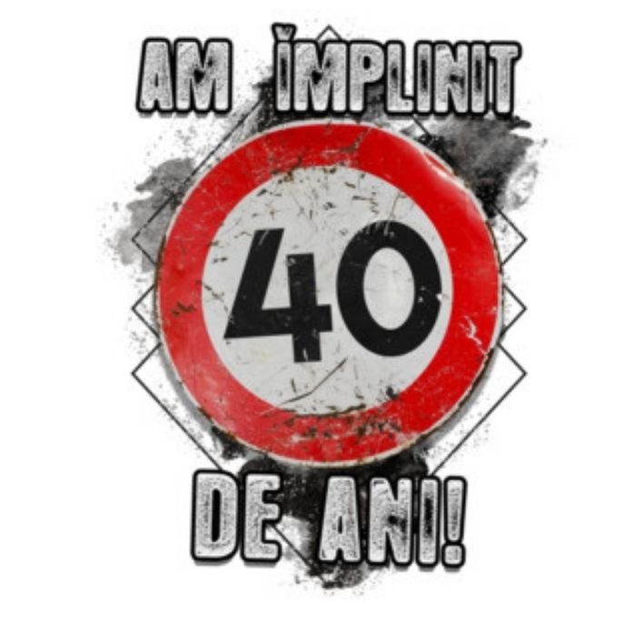 Sacoșă Tote „Am împlinit 40 de ani!” - Atelier Magic