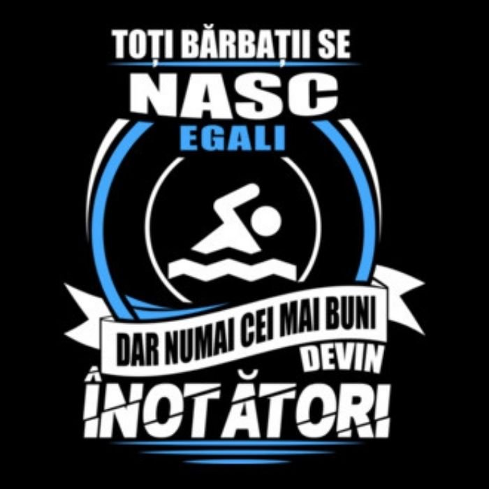 Sacoșă Tote Canvas „Numai Cei Mai Buni Devin Înotători” - Atelier Magic
