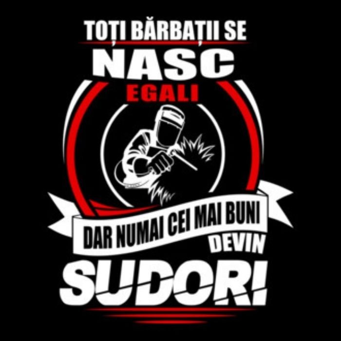 Sacoșă Tote Canvas „Numai Cei Mai Buni Devin Sudori” - Atelier Magic