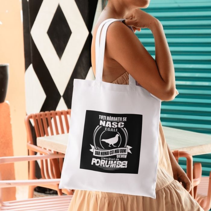 Sacoșă Tote „Crescători de Porumbei” - Atelier Magic