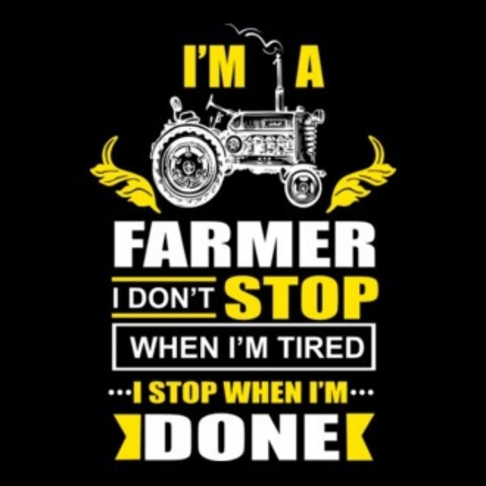 Sacoșă Tote „I’m a Farmer, I Don’t Stop” - Atelier Magic