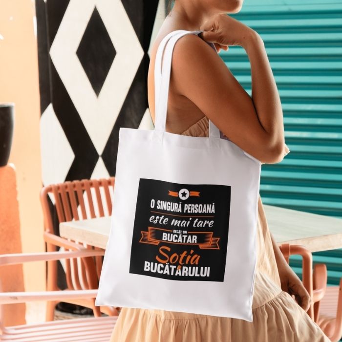 Sacoșă Tote „Soția Bucătarului” - Atelier Magic