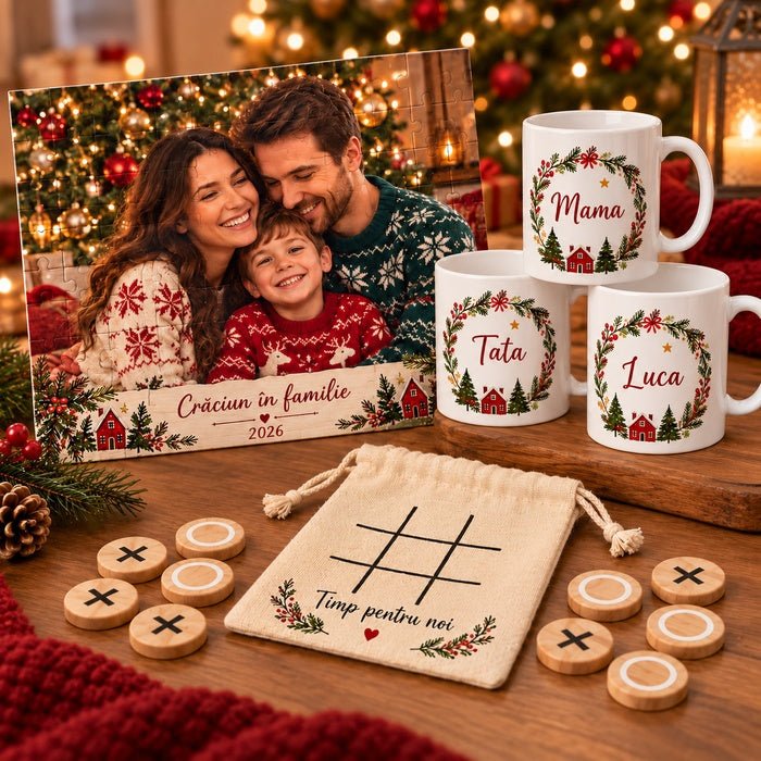Set cadou — Seara de Crăciun în familie - Atelier Magic