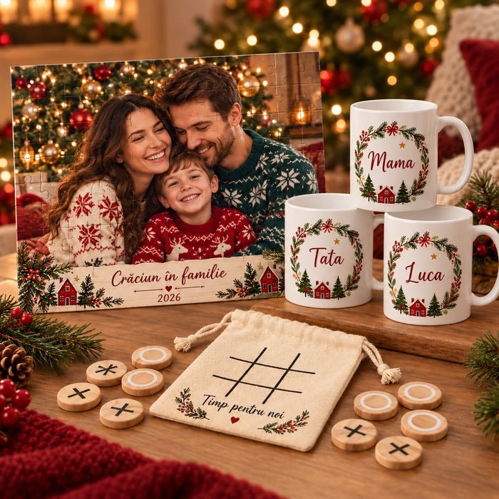 Set cadou — Seara de Crăciun în familie - Atelier Magic