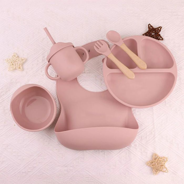 Set Diversificare Bebeluși din Silicon personalizabil – 6 piese - Atelier Magic