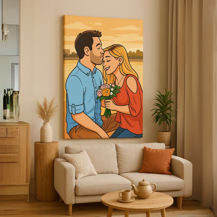 Tablou Canvas Personalizat Cartoon - Atelier Magic