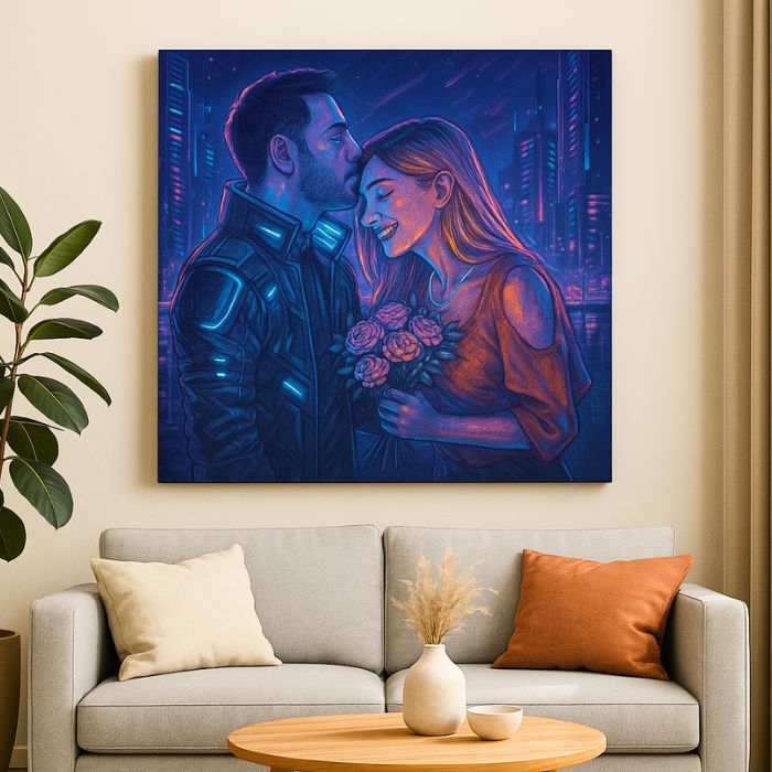 Tablou Canvas Personalizat Cyberpunk - Atelier Magic