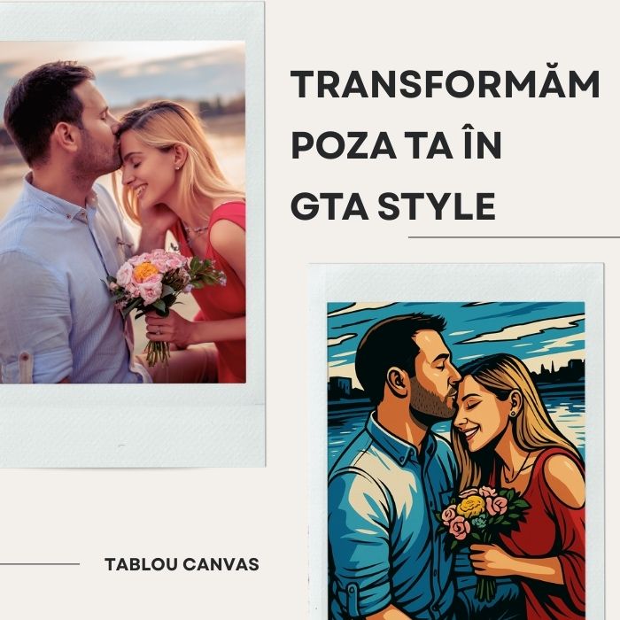 Tablou Canvas Personalizat GTA Style - Atelier Magic