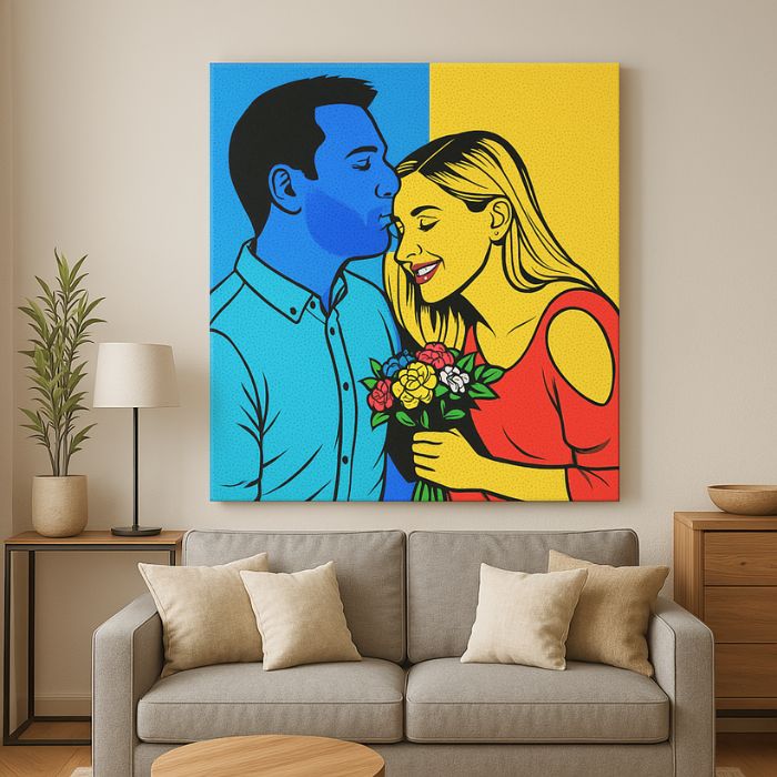 Tablou Canvas Personalizat Pop Art - Atelier Magic
