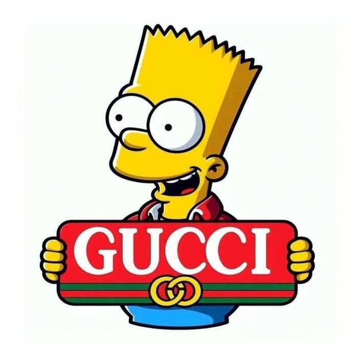 Tricou Personalizat „Bart Gucci Style” - Atelier Magic