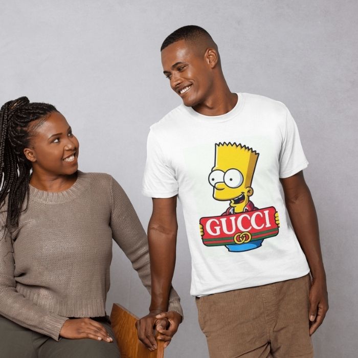 Tricou Personalizat „Bart Gucci Style” - Atelier Magic