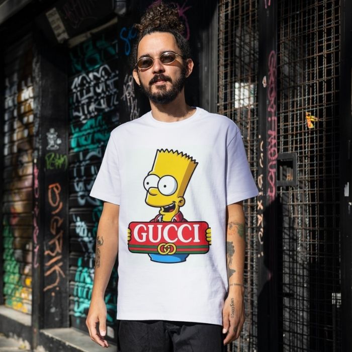 Tricou Personalizat „Bart Gucci Style” - Atelier Magic