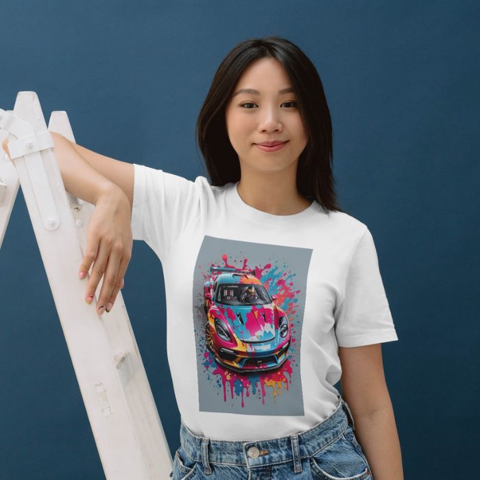 Tricou Personalizat Colorful Car - Atelier Magic