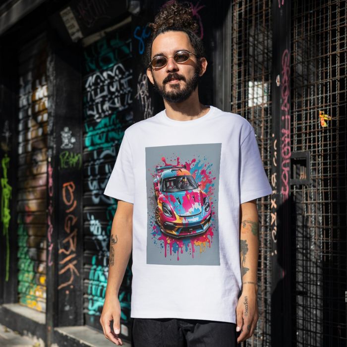 Tricou Personalizat Colorful Car - Atelier Magic
