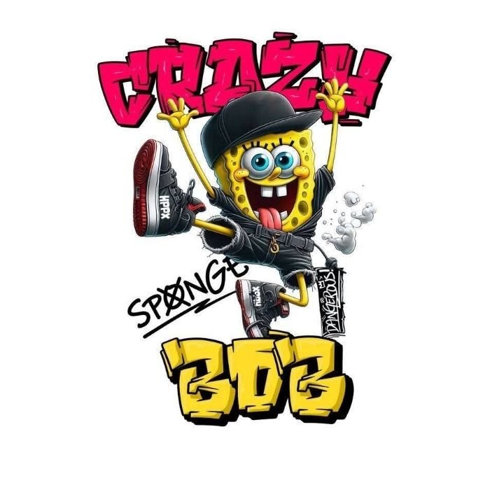Tricou Personalizat „Crazy Sponge 303” - Atelier Magic