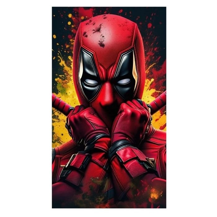 Tricou Personalizat „Deadpool Explosion” - Atelier Magic