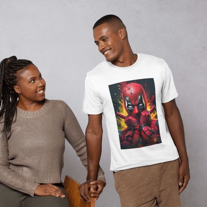 Tricou Personalizat „Deadpool Explosion” - Atelier Magic