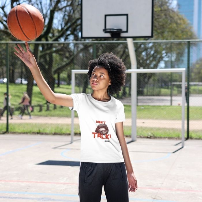 Tricou Personalizat „Don`t Talk" - Atelier Magic