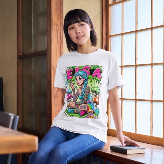 Tricou Personalizat Elsa Tattoo - Atelier Magic