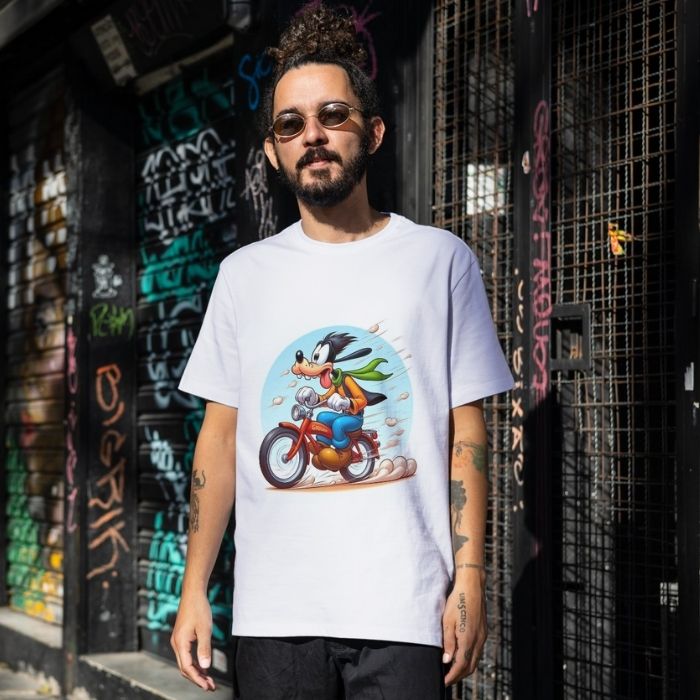 Tricou Personalizat „Goofy Rider” - Atelier Magic