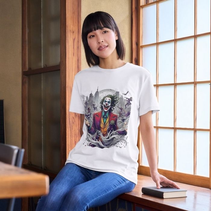 Tricou Personalizat „Joker Chaos City” - Atelier Magic
