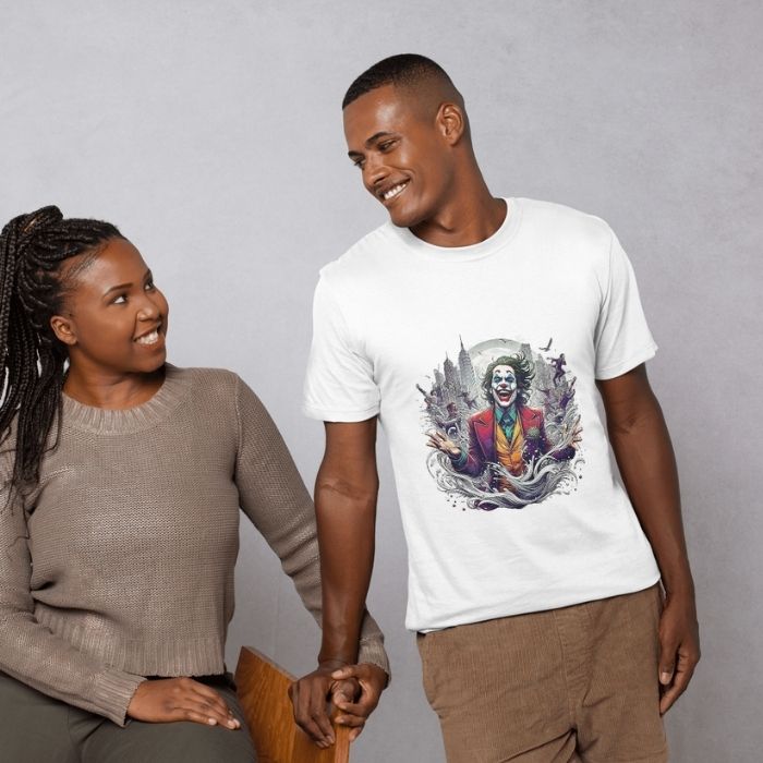Tricou Personalizat „Joker Chaos City” - Atelier Magic