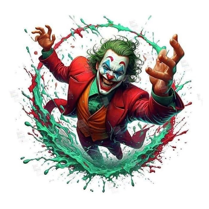 Tricou Personalizat „Joker Impact” - Atelier Magic